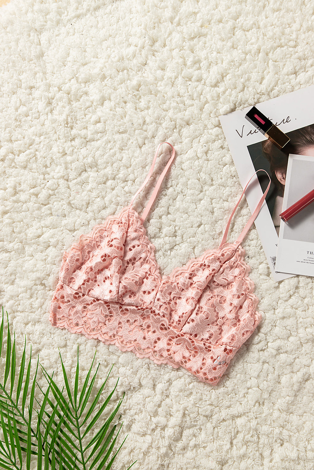 Chunky Lace Bralette / Crop Top