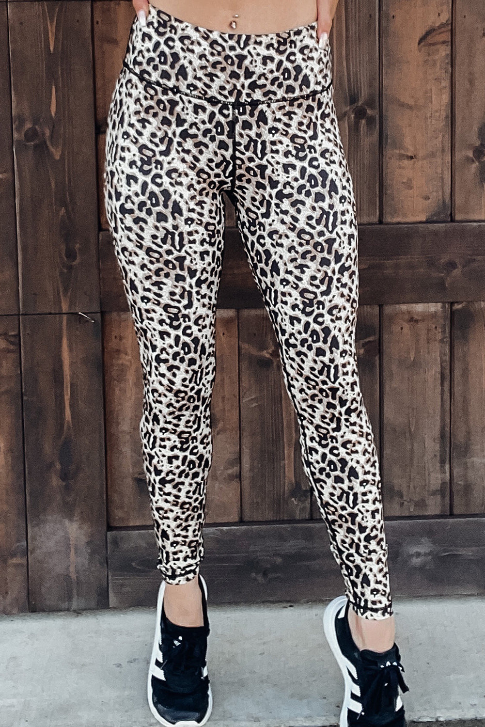 Leopard Bra (Top) and Leggings Set