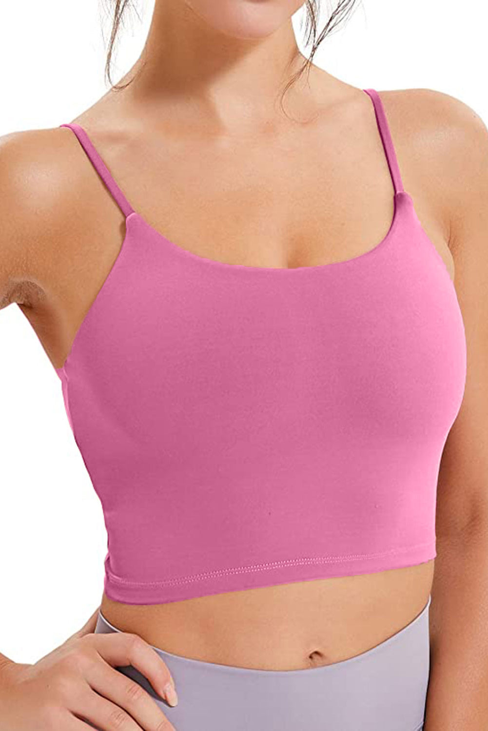 Wireless Seamless Sport Yoga Bra Crop Tank